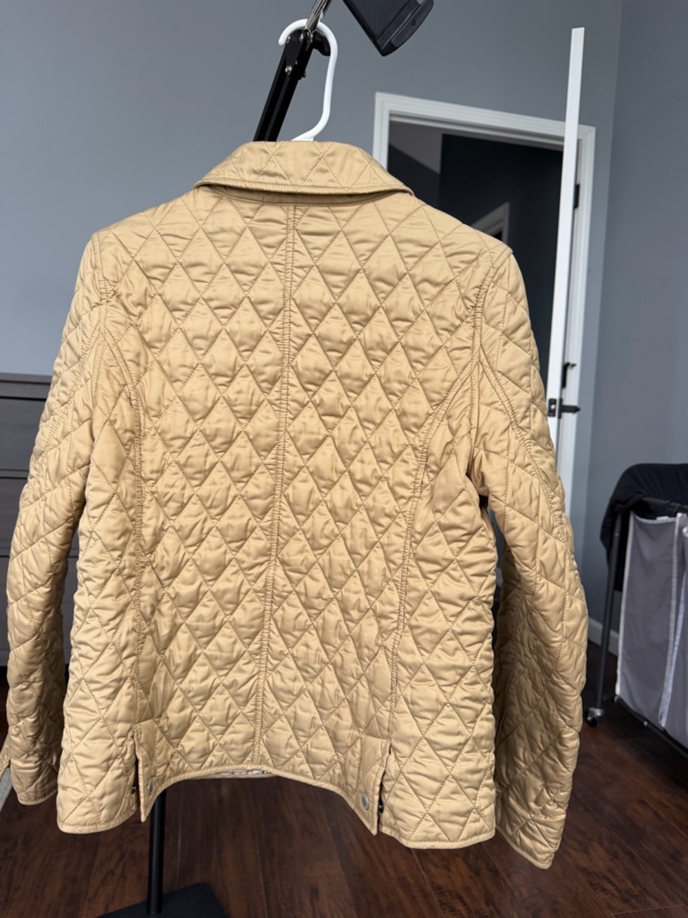 Vintage L.L. Bean Quilted Tan Puffer Jacket - Picture 13 of 16